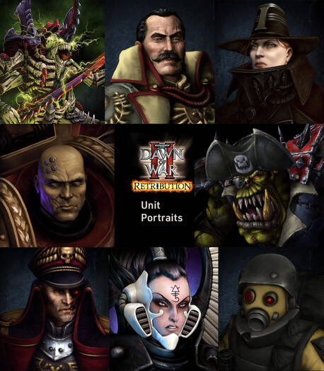 Dawn of War II Retribution Unit Portraits