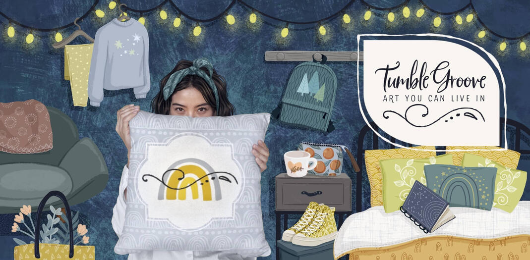 Potential TumbleGroove online store banner